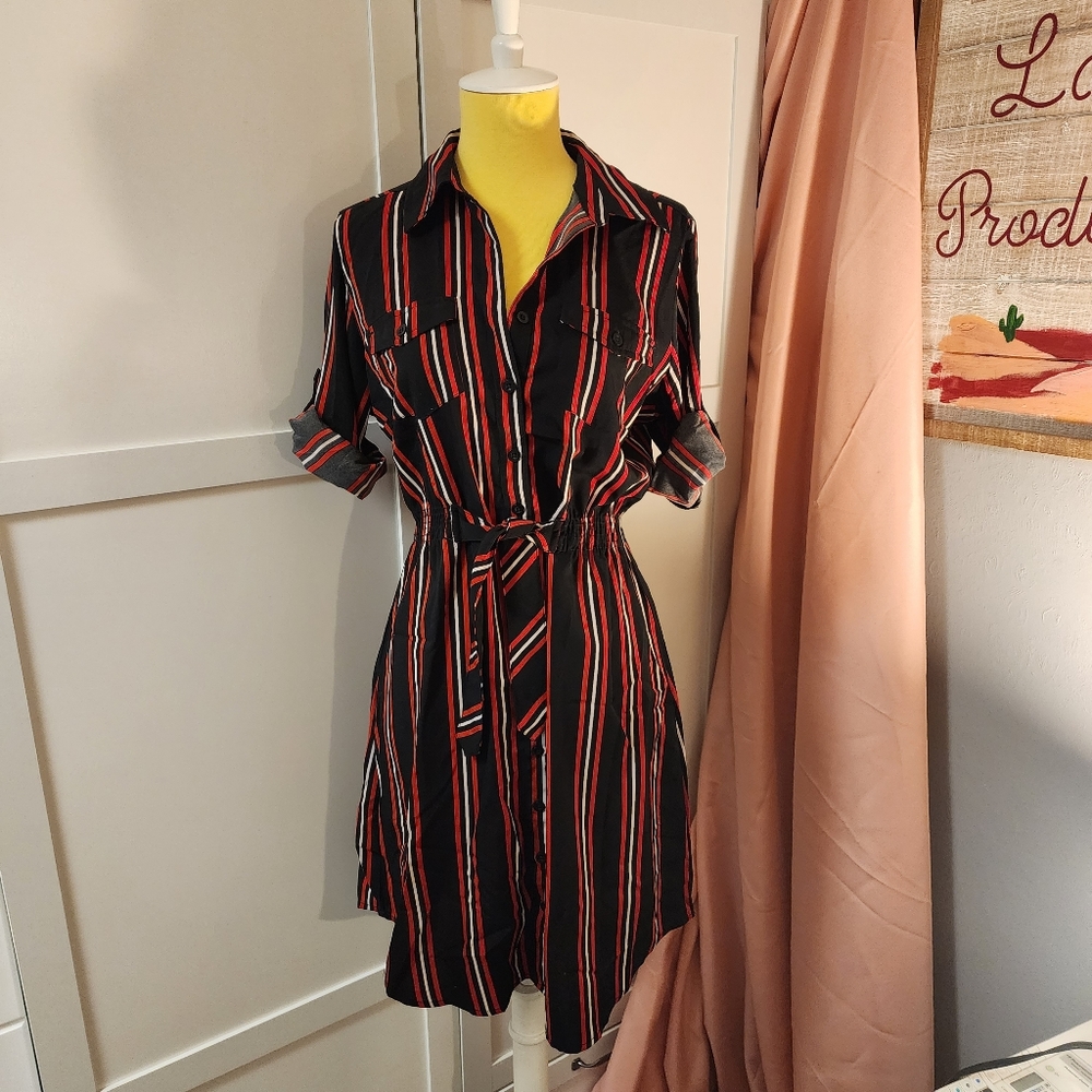 Button down dress